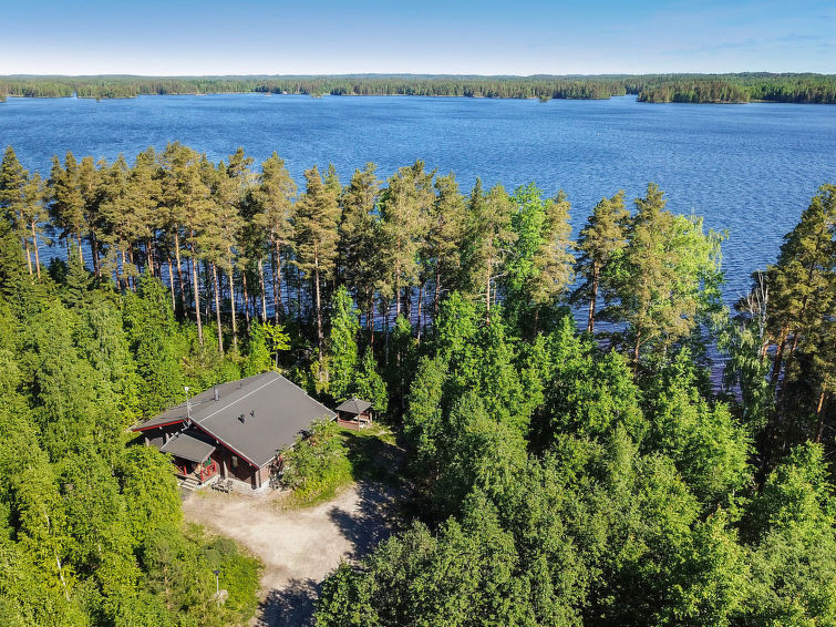 Sauna en rust aan het Pyhävesi-meer in Mäntyharju in Mäntyharju