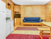 Rustiek houten huisje aan het Saimaameer in Punkaharju, vlakbij Savonlinna - thumbnail 6