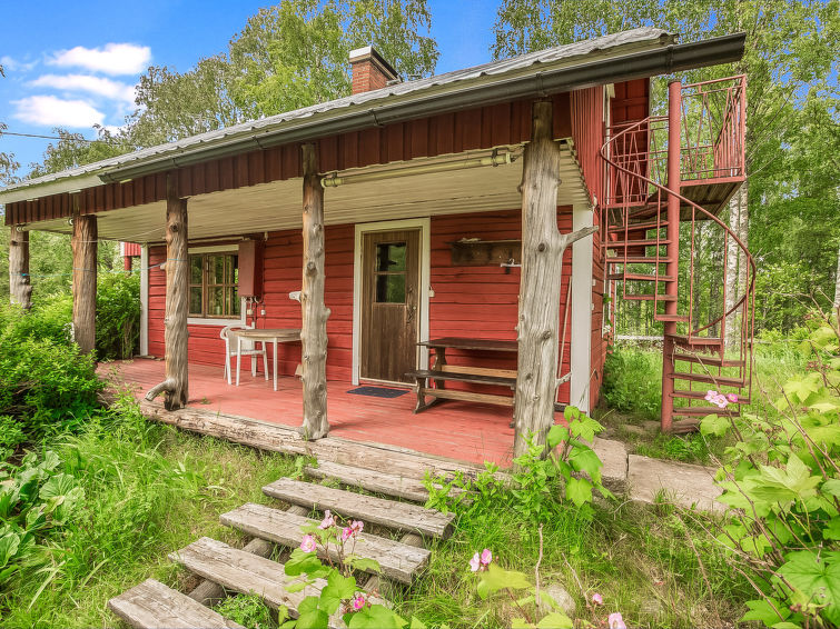 Sauna en rust aan het water in vakantiehuis Kesämäki, Punkaharju in Punkaharju