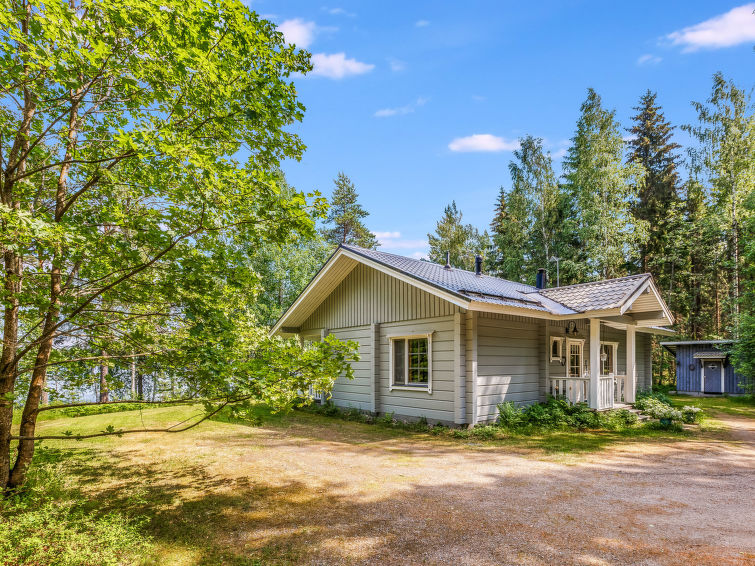 Sauna en rust aan het meer in Punkaharju: vakantiehuis Kiviniemi in Punkaharju