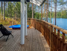 Villa Norppa: Ruim vakantiehuis aan het Saimaameer met sauna - thumbnail 5
