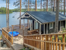 Villa Norppa: Ruim vakantiehuis aan het Saimaameer met sauna - thumbnail 6