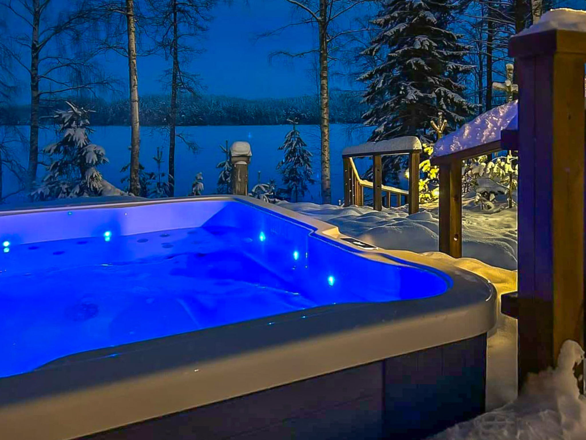 Villa joutsen-Binnen