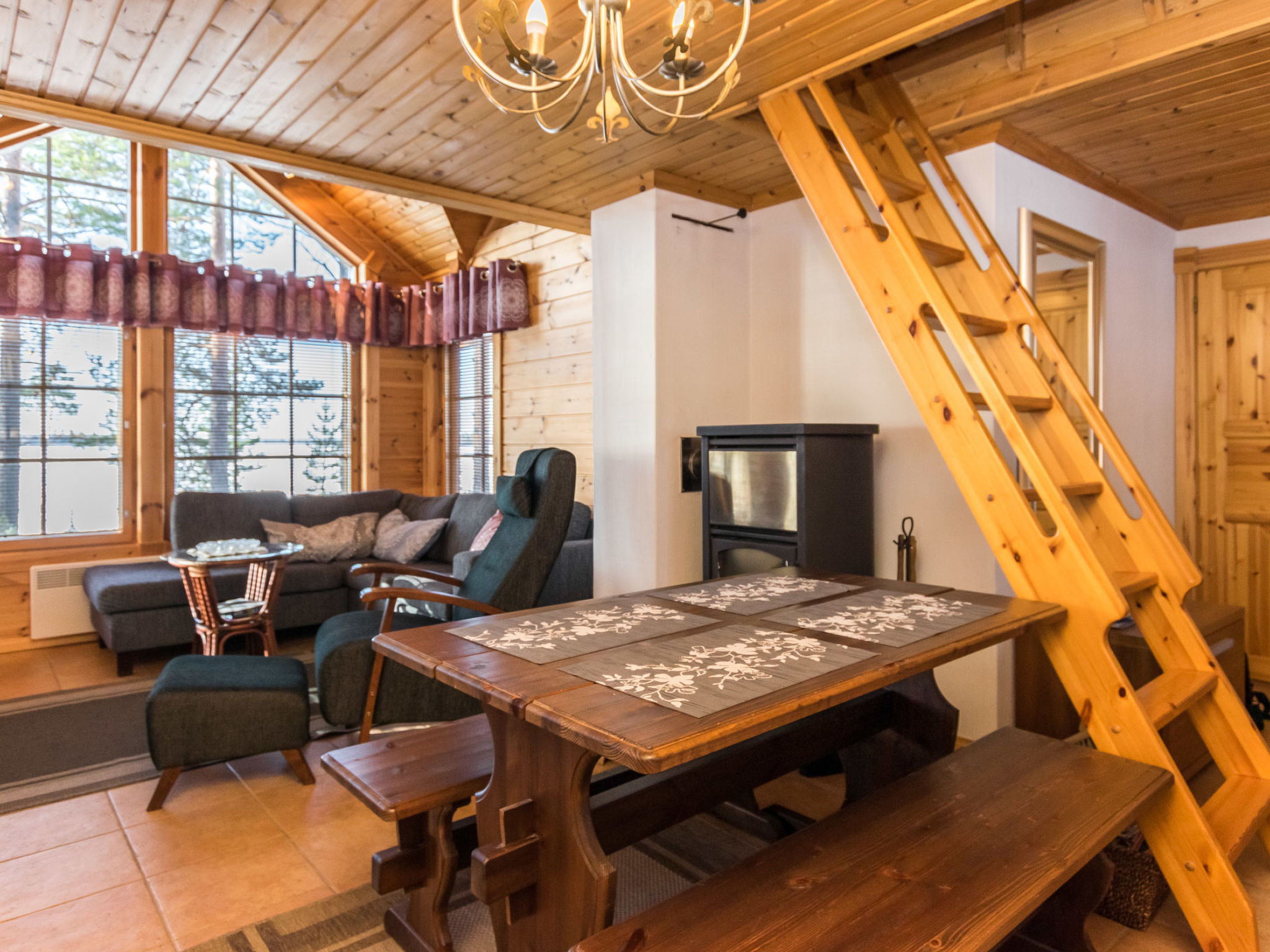 Maison Puolen hehtaarin metsä – Intérieur, photo 35 sur 50
