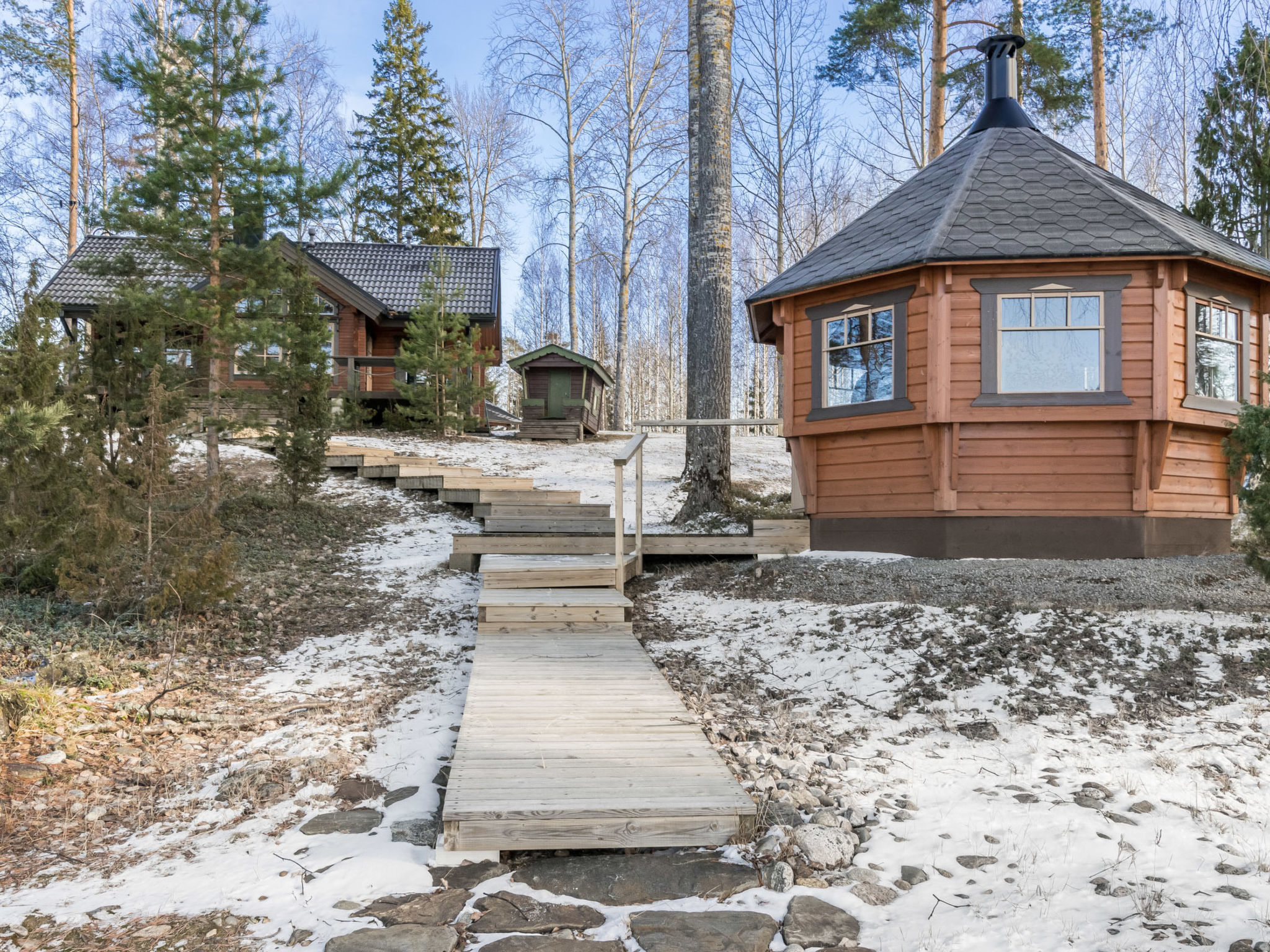 Maison Puolen hehtaarin metsä – Intérieur, photo 46 sur 50
