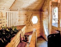 Hapero: Luxe villa aan het meer met sauna's en kookhut in Ristiina - thumbnail 6