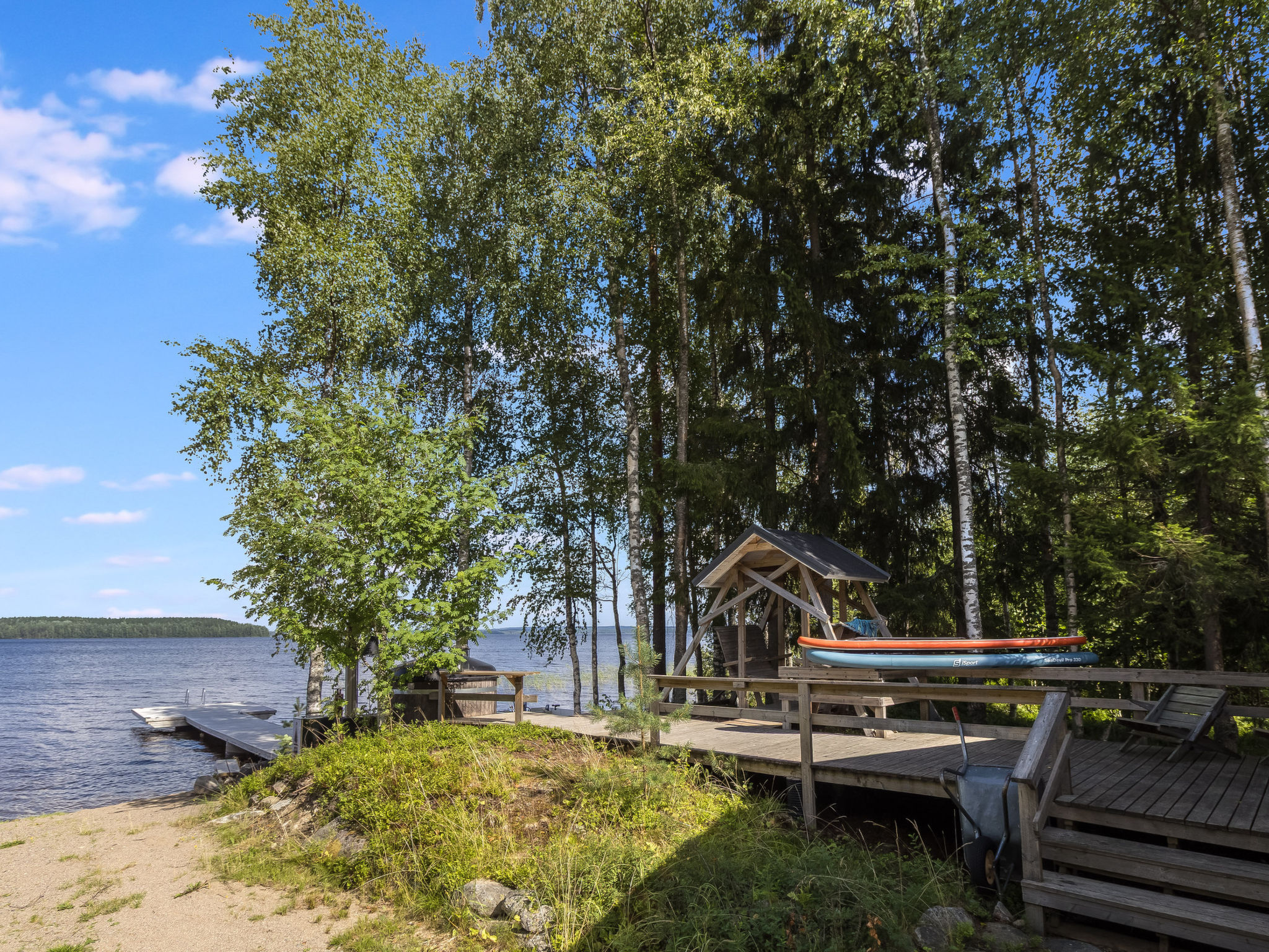 Tolvanniemi - Drinnen