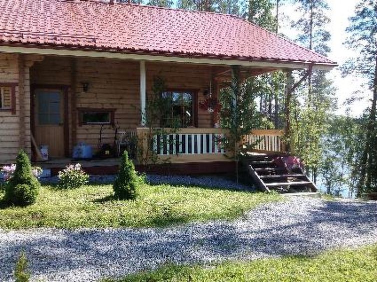 6-persoons vakantiehuis met sauna aan het meer in Sulkava in Sulkava
