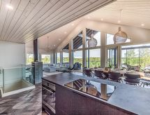 Villa Hill Magia: Luxe houten villa aan de golfbaan in Himos, Kuhmoinen - thumbnail 5