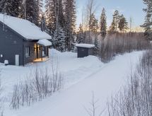 Ruime houten villa aan meer bij Himos, met hot tub en sauna - thumbnail 1