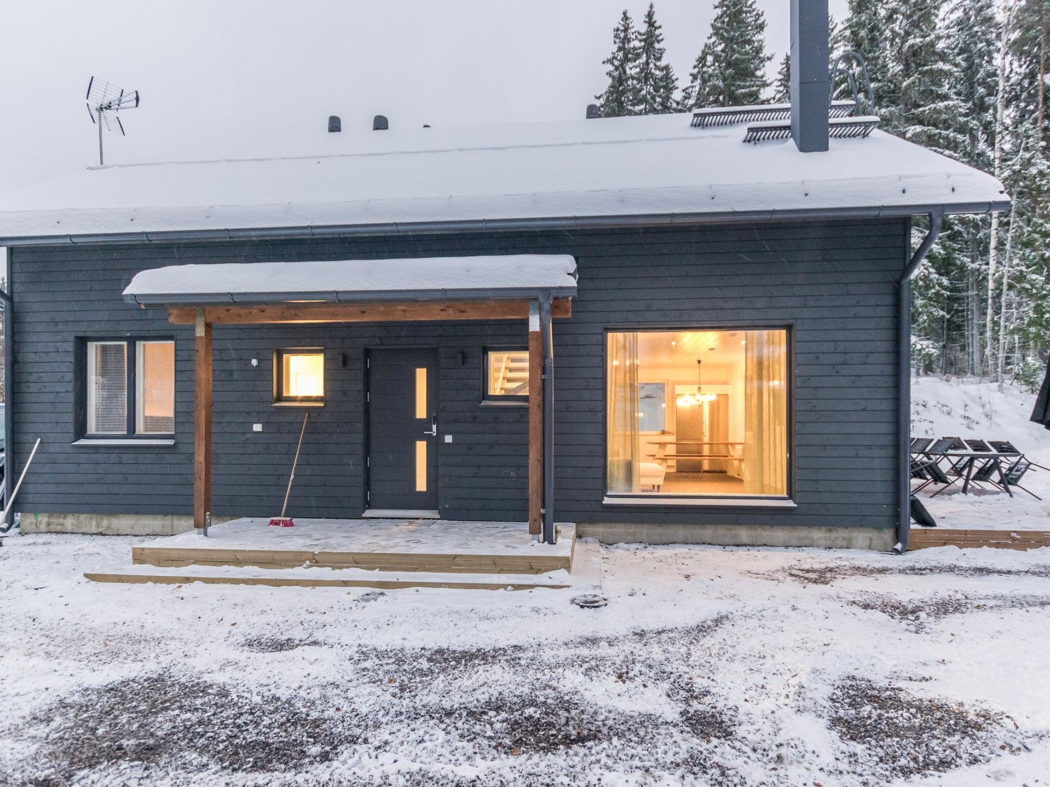 Villa minnesota-Binnen