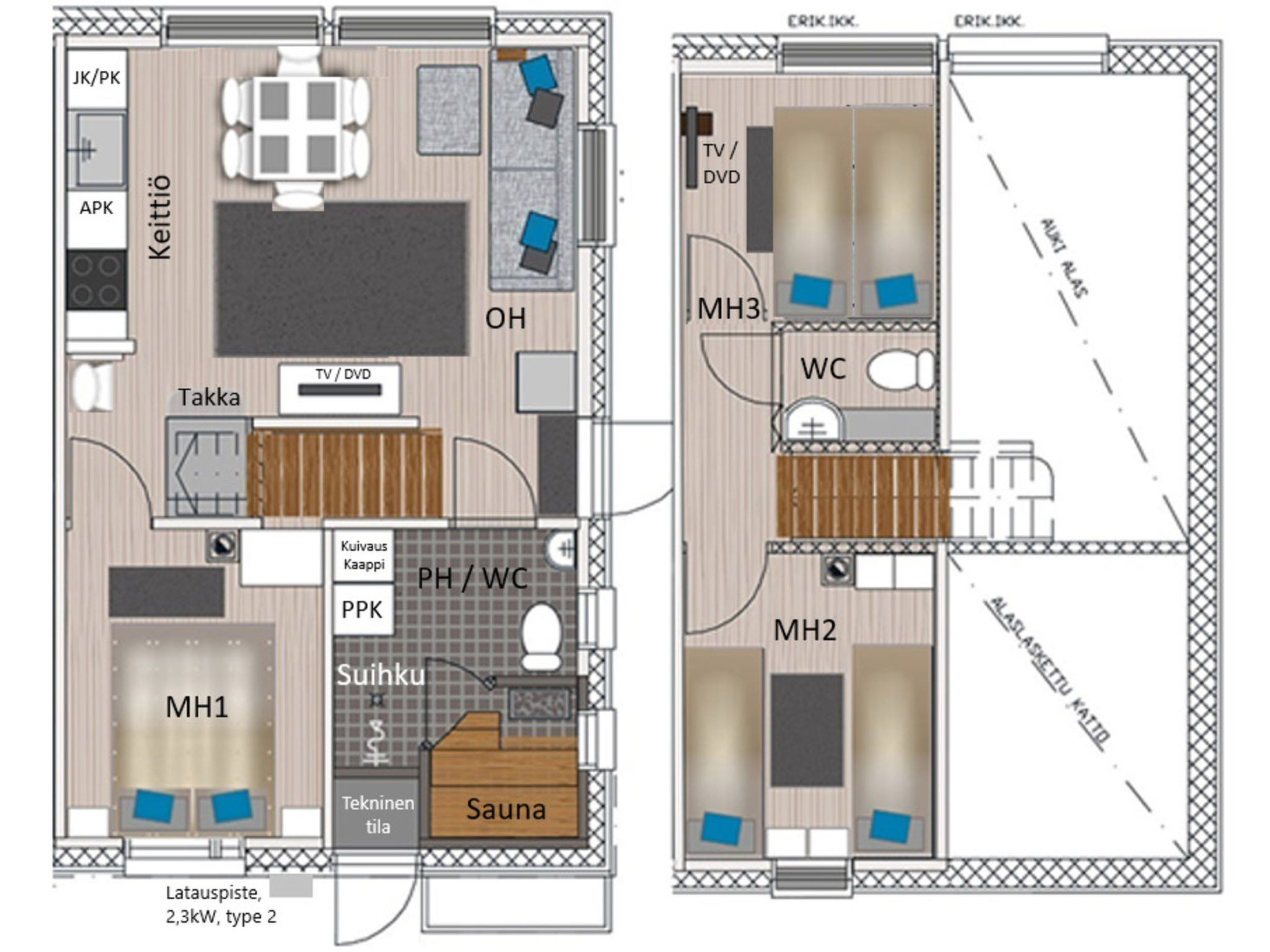 Appartement Golfarinkunnas 7b – Intérieur, photo 47 sur 52