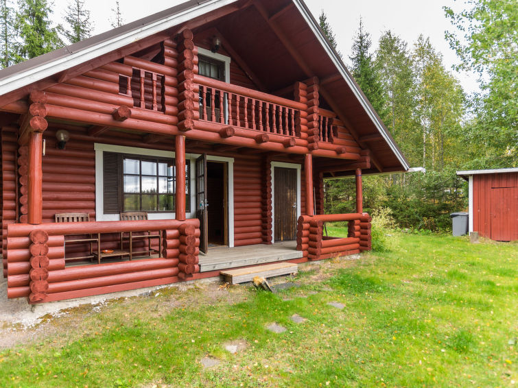 Sauna en rust aan het meer: Vakantiehuis Haaparanta in Petäjävesi in Petäjävesi
