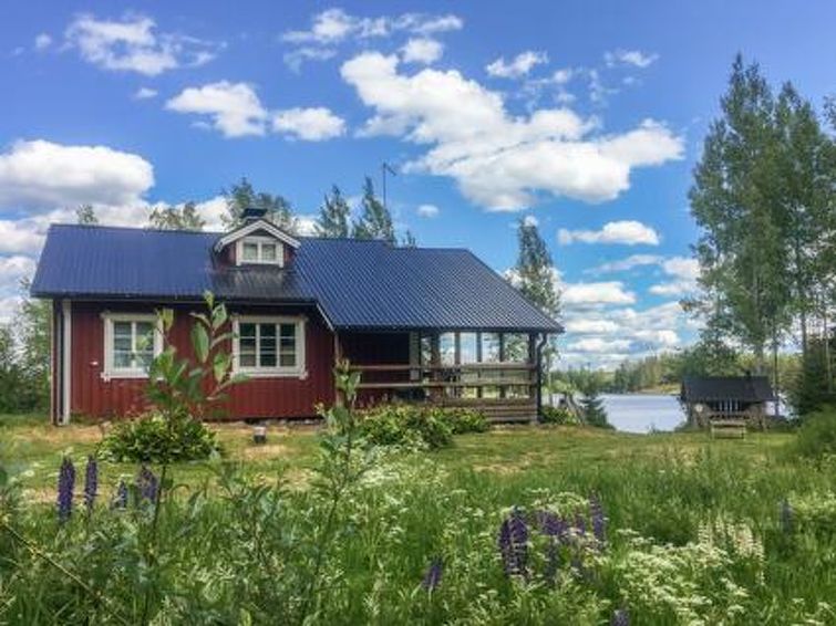 Sauna en rust aan het meer in Petäjävesi: vakantiehuis Riihiranta in Petäjävesi