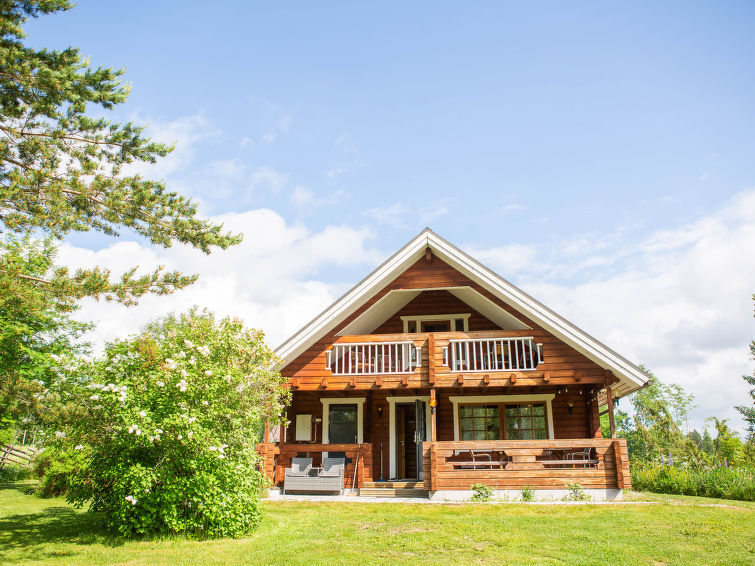 Sauna en rust aan het meer: Vakantiehuis Ranta-lemettilä in Petäjävesi in Petäjävesi