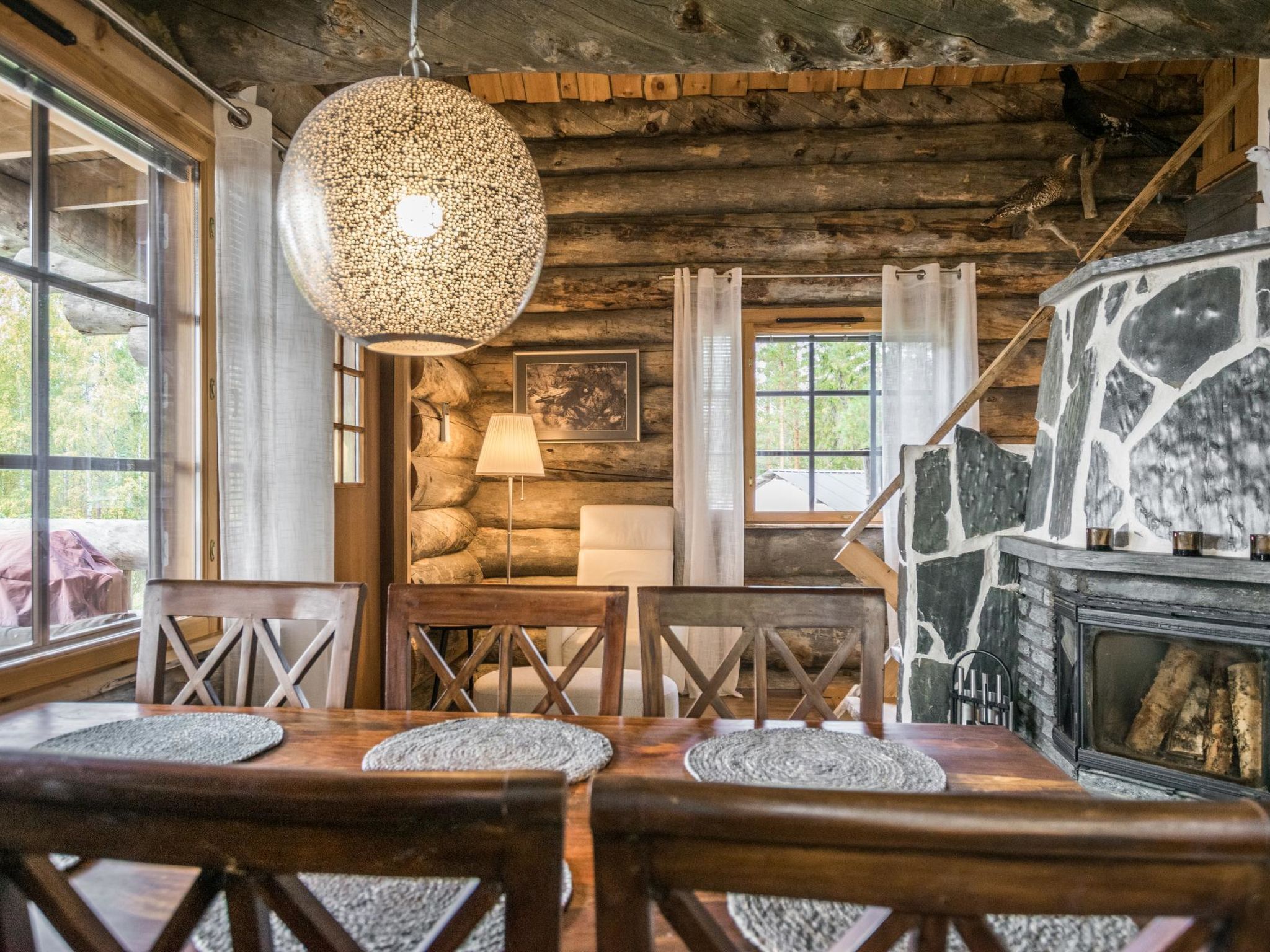 Mäntyranta lodge-Binnen