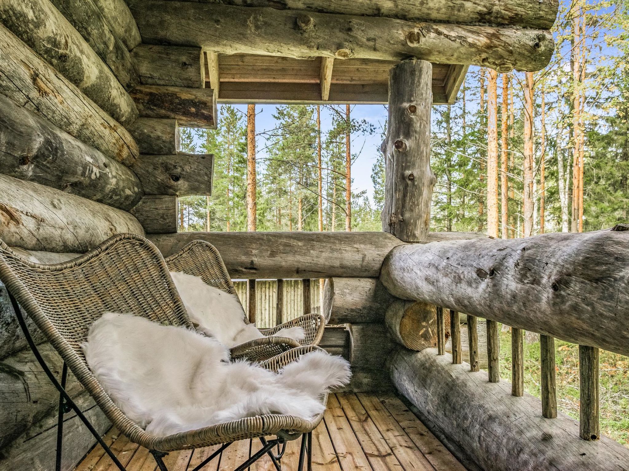 Mäntyranta lodge-Binnen