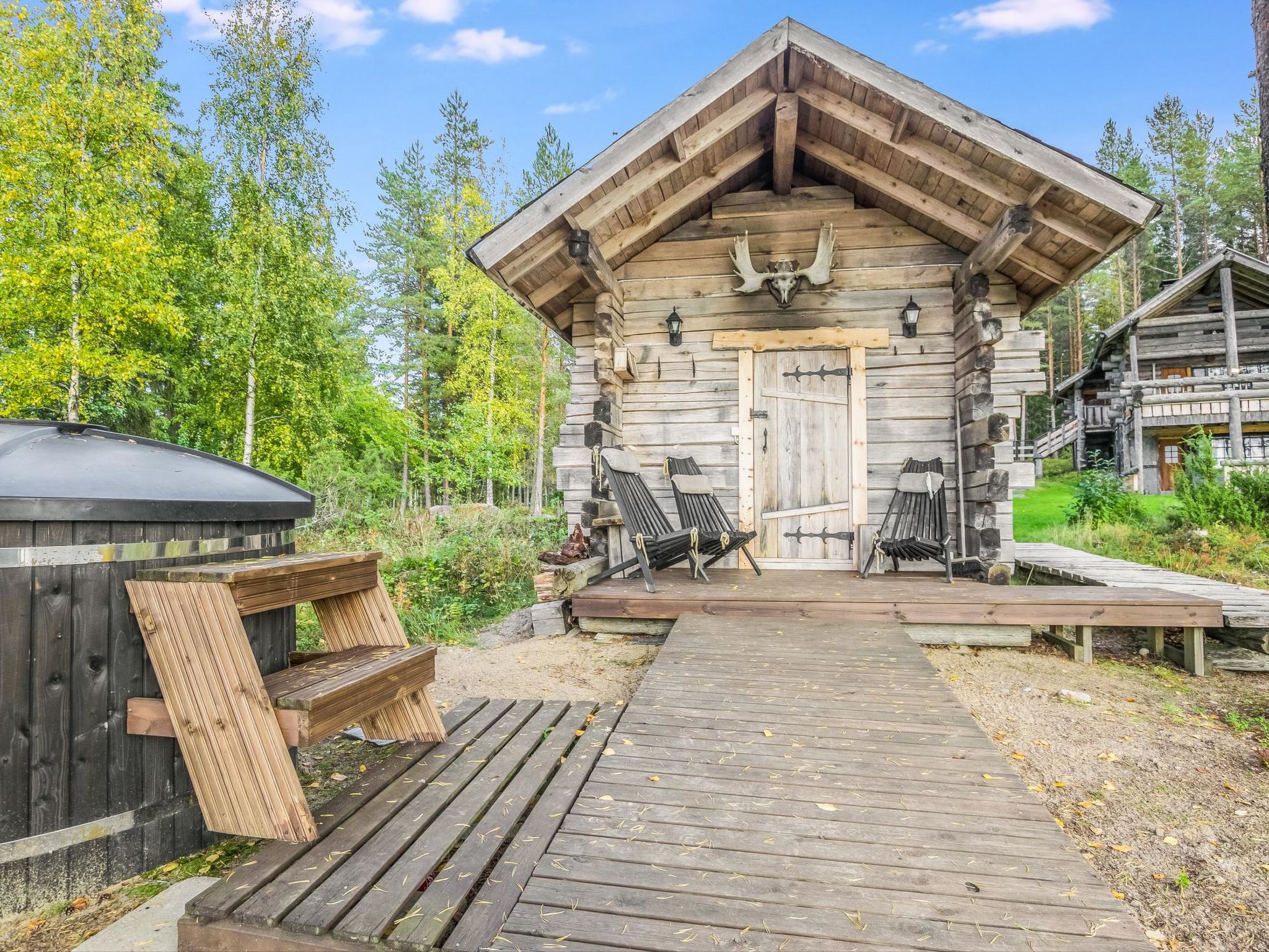 Mäntyranta lodge-Binnen