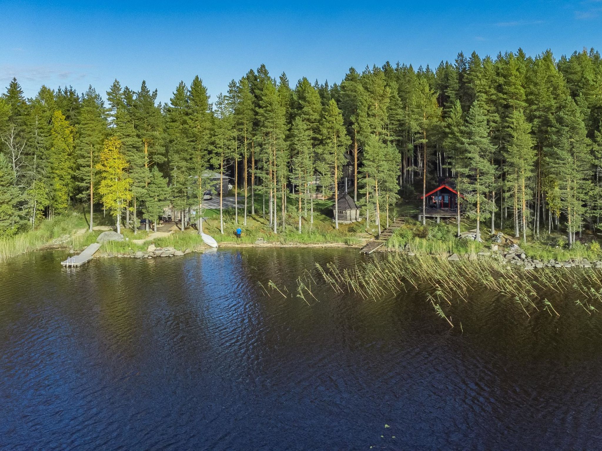 Mäntyranta lodge-Binnen