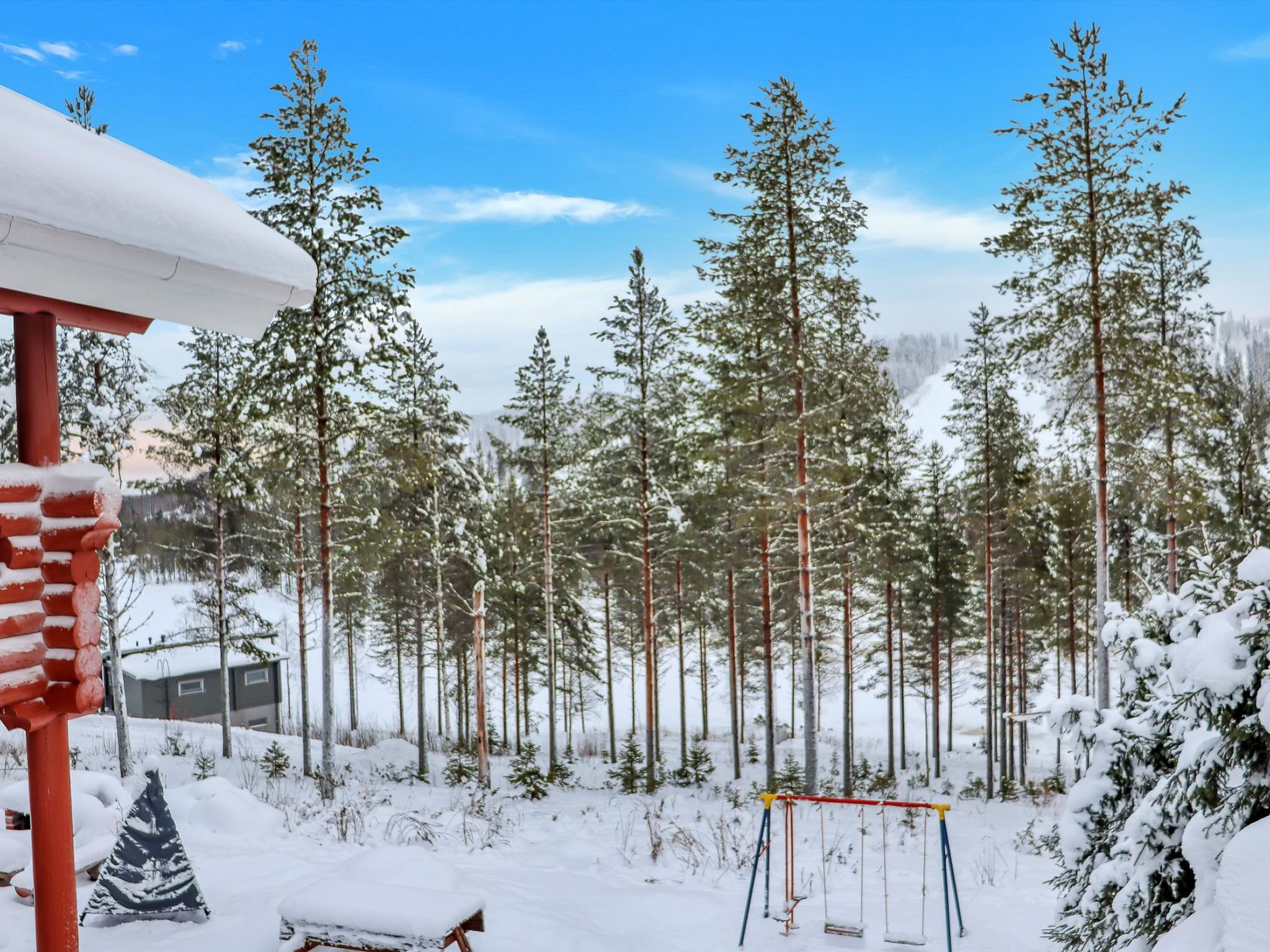 Tunturimaja 2 mökki-Binnen