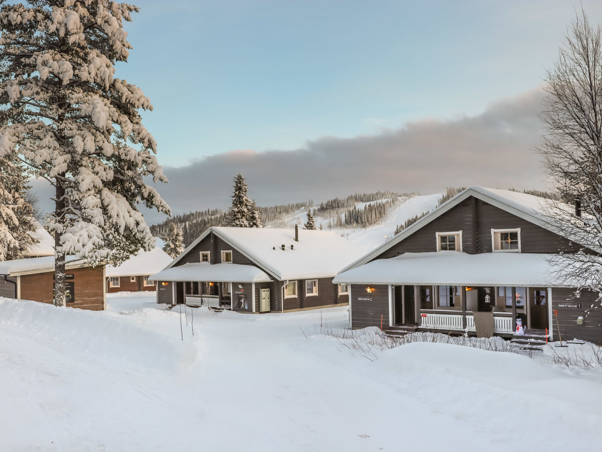 Maison Aurinko-saaga 2 paritalo lasiterassihuoneisto – Intérieur, photo 34 sur 64