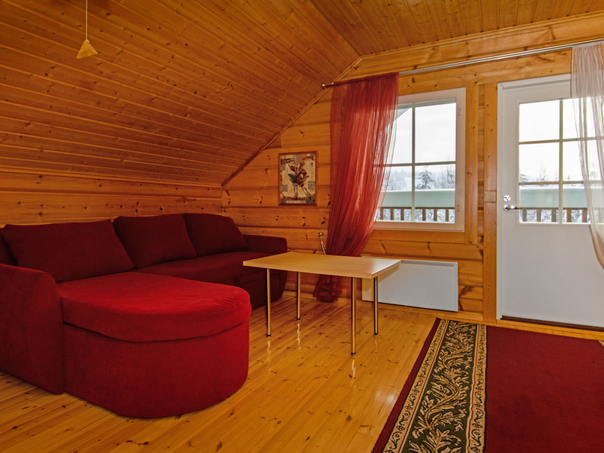 Lomataivas mökki - Inside