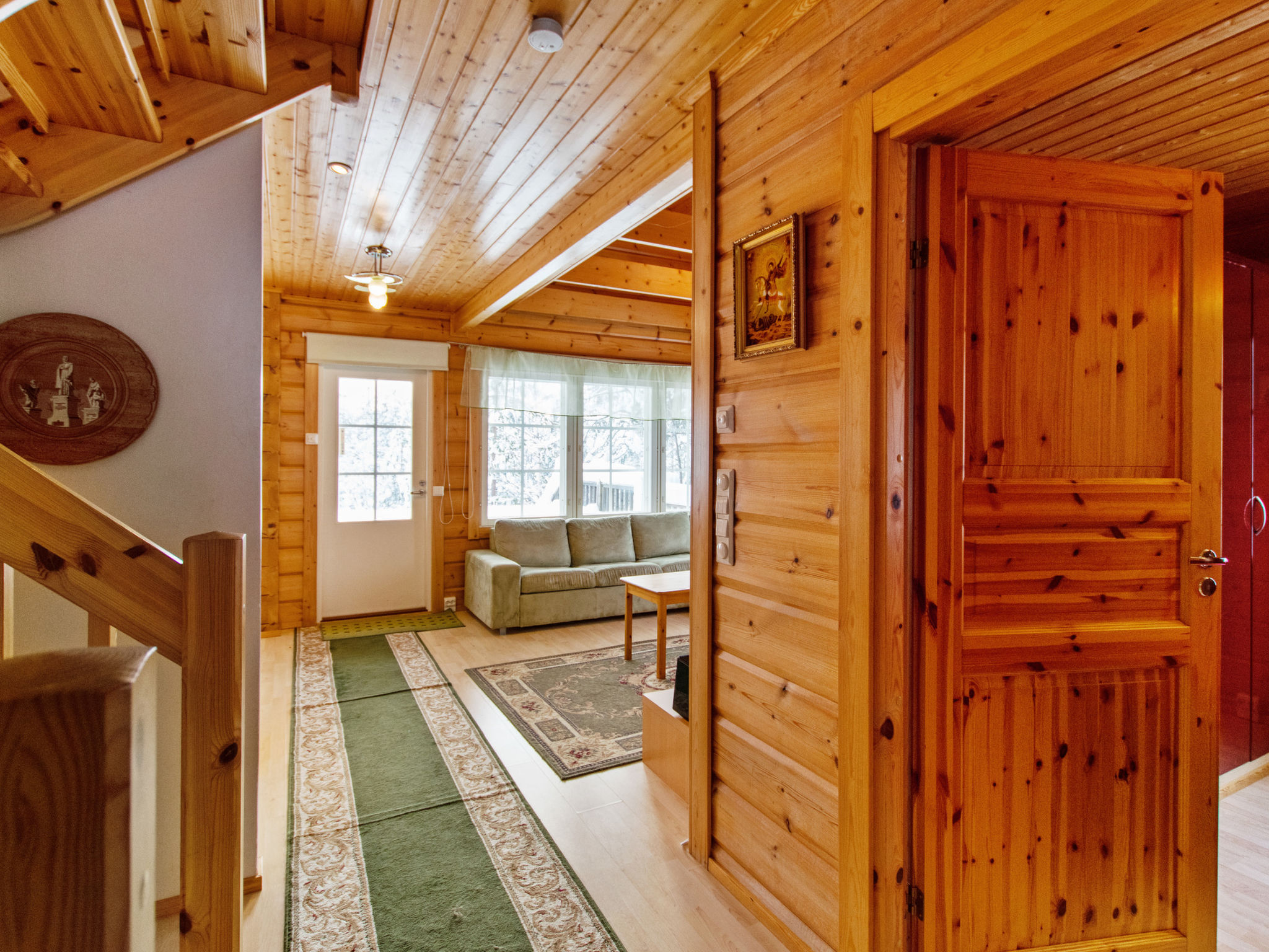 Lomataivas mökki - Inside