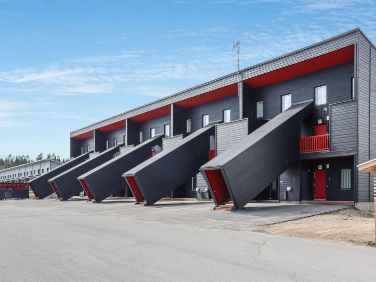 Vakantiehuis aan de piste in Hyrynsalmi bij het meer · 4 pers. in Hyrynsalmi