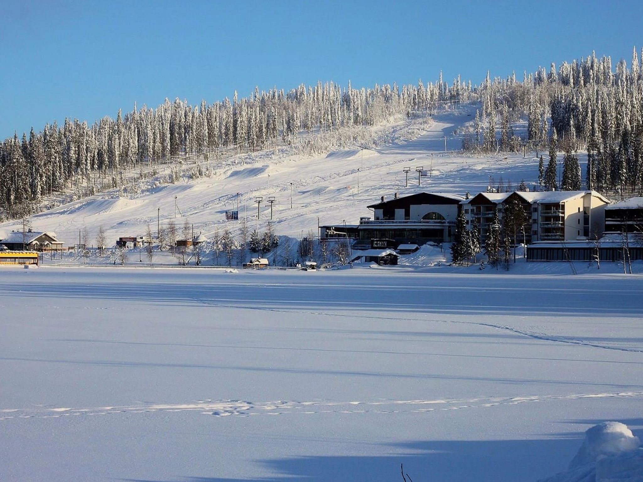 Hyrynpirtti mökki-Binnen