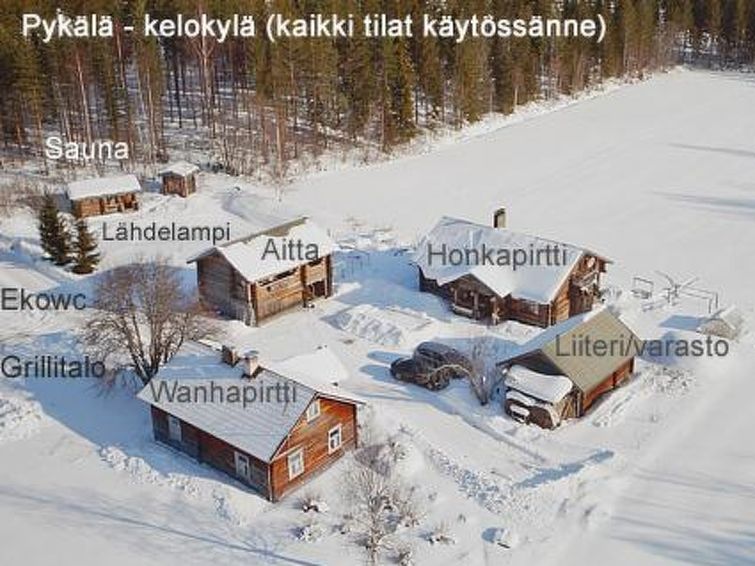 Pykälä - log village
