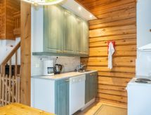 Authentiek Fins blokhutappartement aan het meer bij Iso-Syöte - thumbnail 5