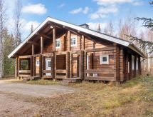 Authentiek Fins blokhutappartement bij Iso-Syöte, direct aan de skipistes - thumbnail 1