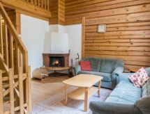 Authentiek Fins blokhutappartement bij Iso-Syöte, direct aan de skipistes - thumbnail 2