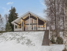 Aan het meer: Ruim vakantiehuis Rantatähti in Pudasjärvi - thumbnail 2