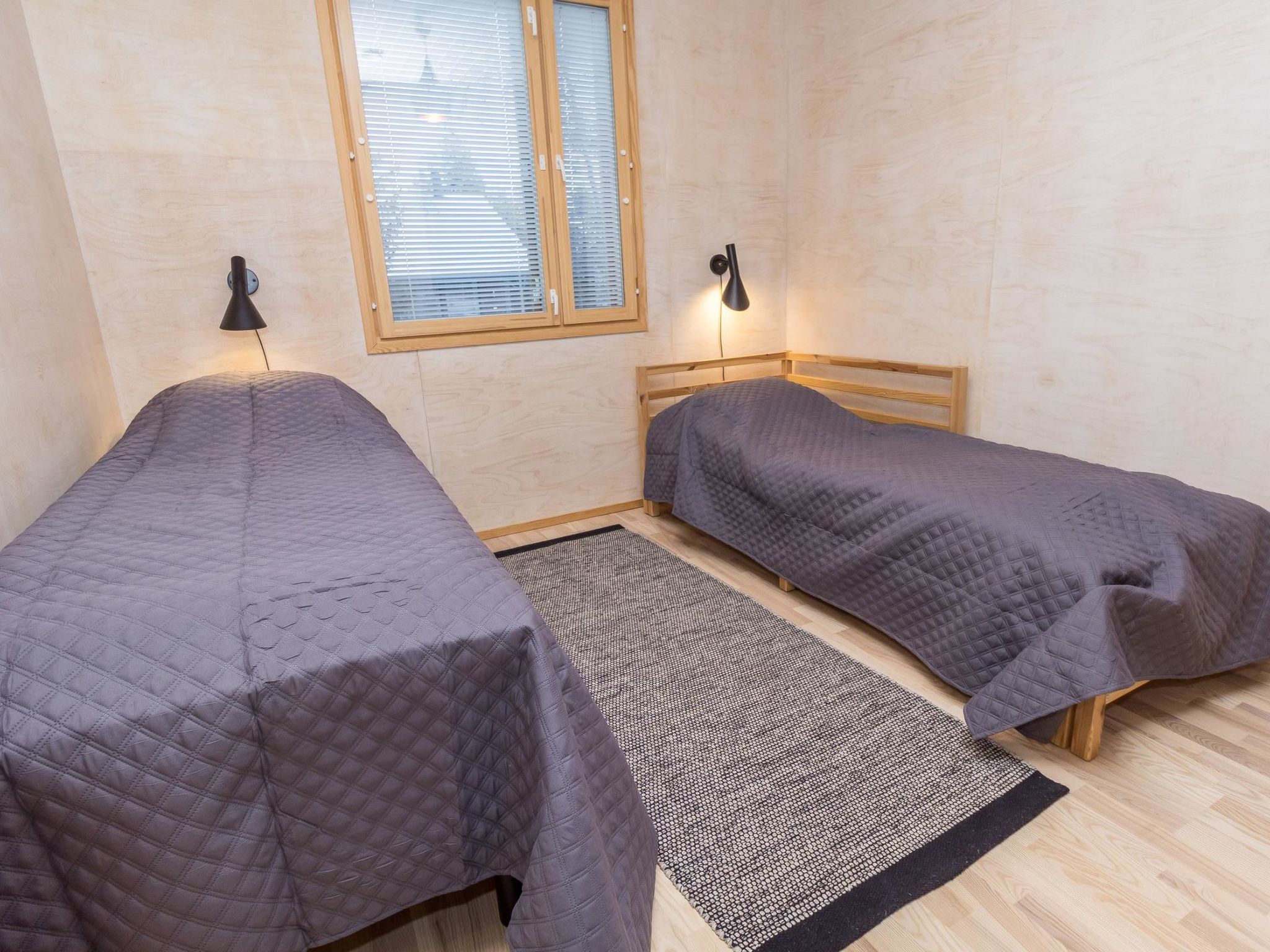 Villa plywood-Binnen