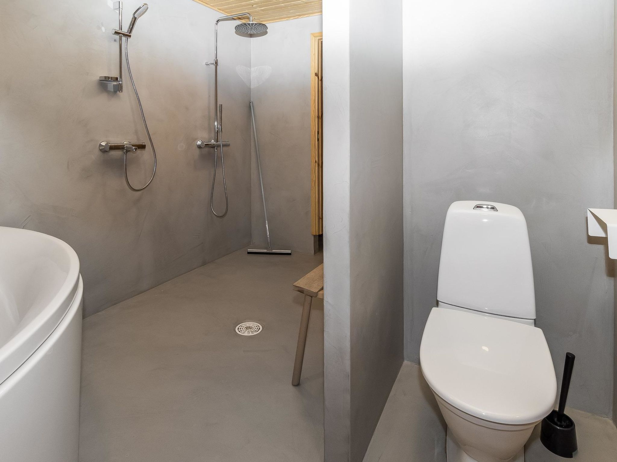 Villa plywood-Binnen