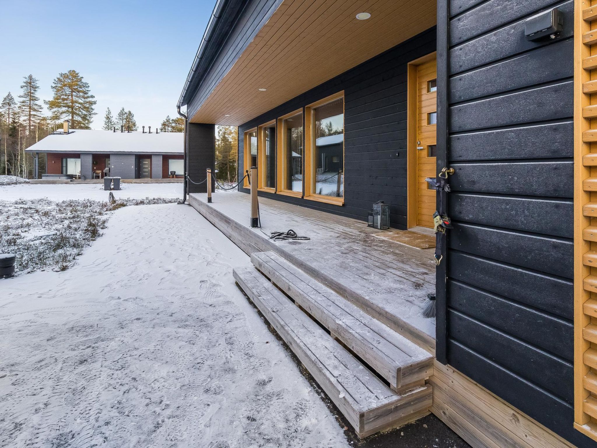 Villa plywood-Binnen