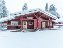Massief houten chalet aan het meer, 400m van de skipiste in Paljakka - thumbnail 1