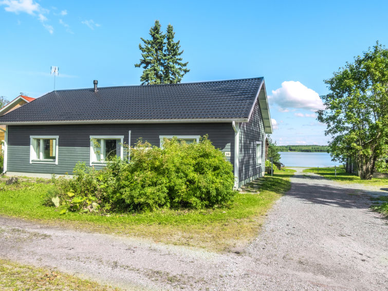 Sauna en rust aan het meer: Vakantiehuis Aamunkoi in Pyhäjärvi in Pyhäjärvi