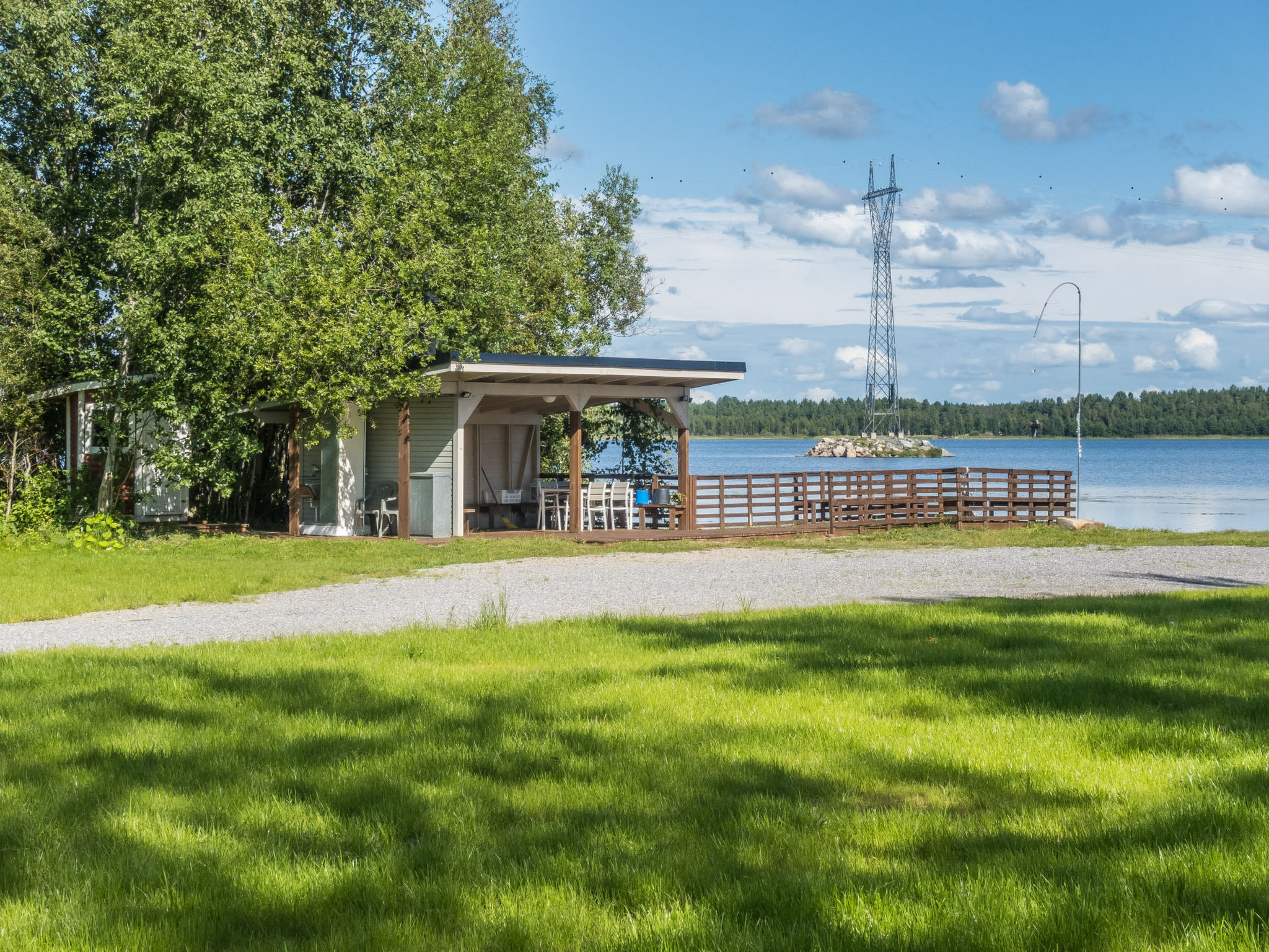 Aamunkoin rantatupa - Drinnen