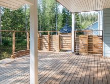 Villa Klz Timantti: Luxe 18-persoons villa direct aan de skipiste van Vuokatti - thumbnail 3