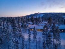 Vuokatin Loiste 9 A 2: modern vakantiehuis aan meer met ski-in mogelijkheid - thumbnail 1