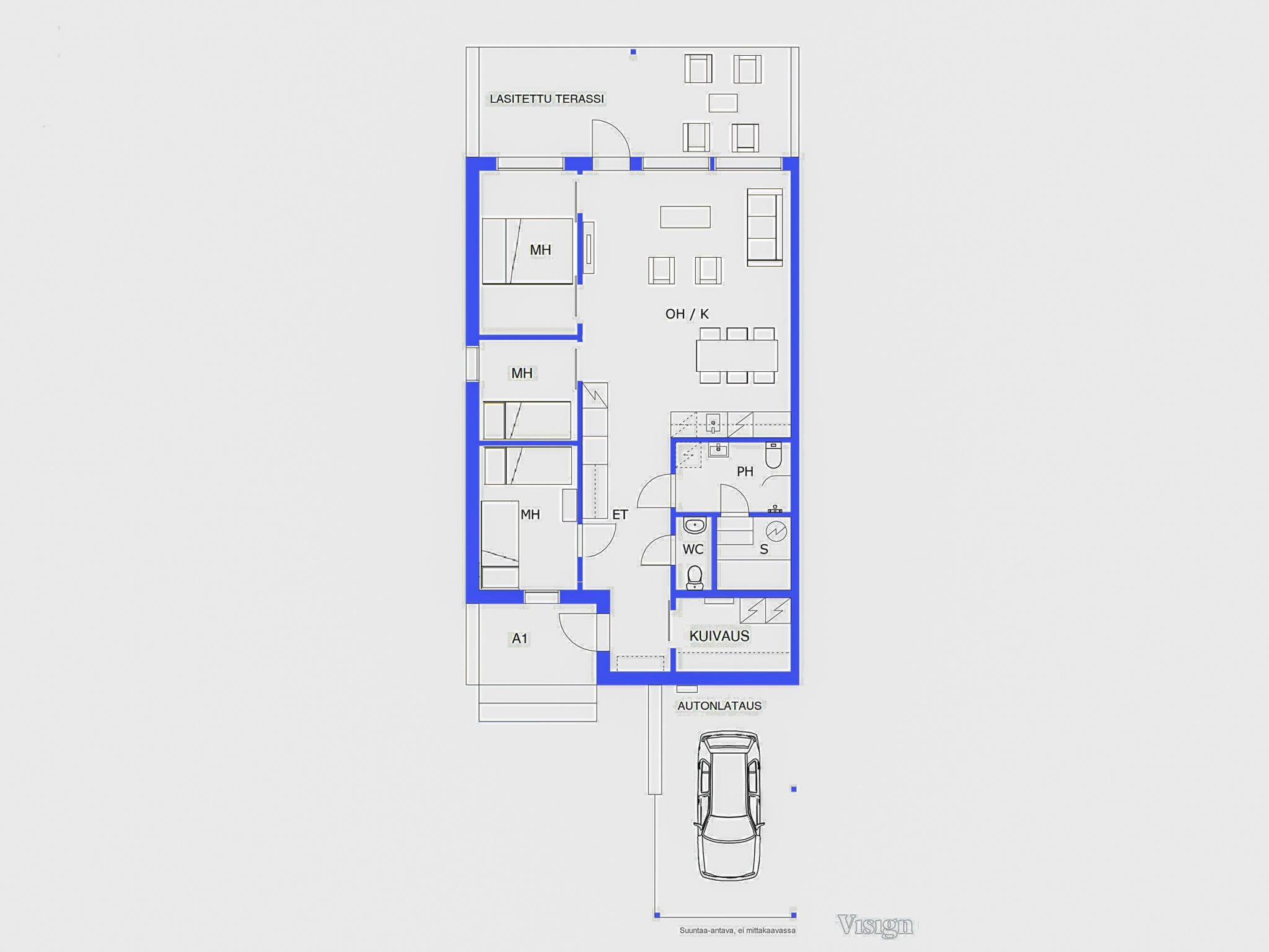 Maison Vuokatin loiste 9 a1 – Intérieur, photo 44 sur 72