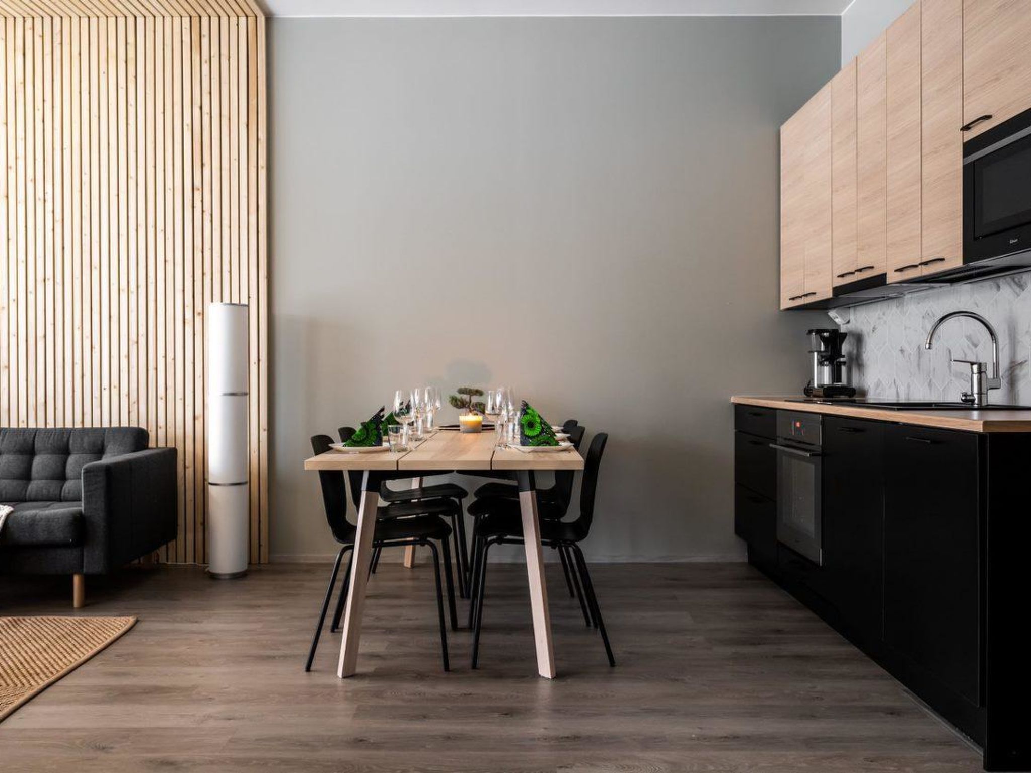 Riant appartement aan het water met sauna, vlakbij de skipistes van Vuokatti - foto 8