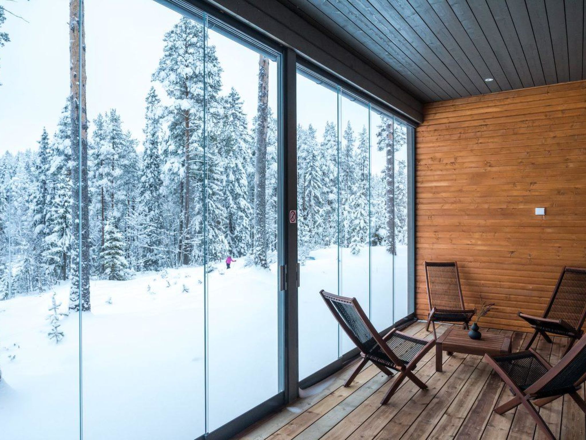 Riant appartement aan het water met sauna, vlakbij de skipistes van Vuokatti - foto 15