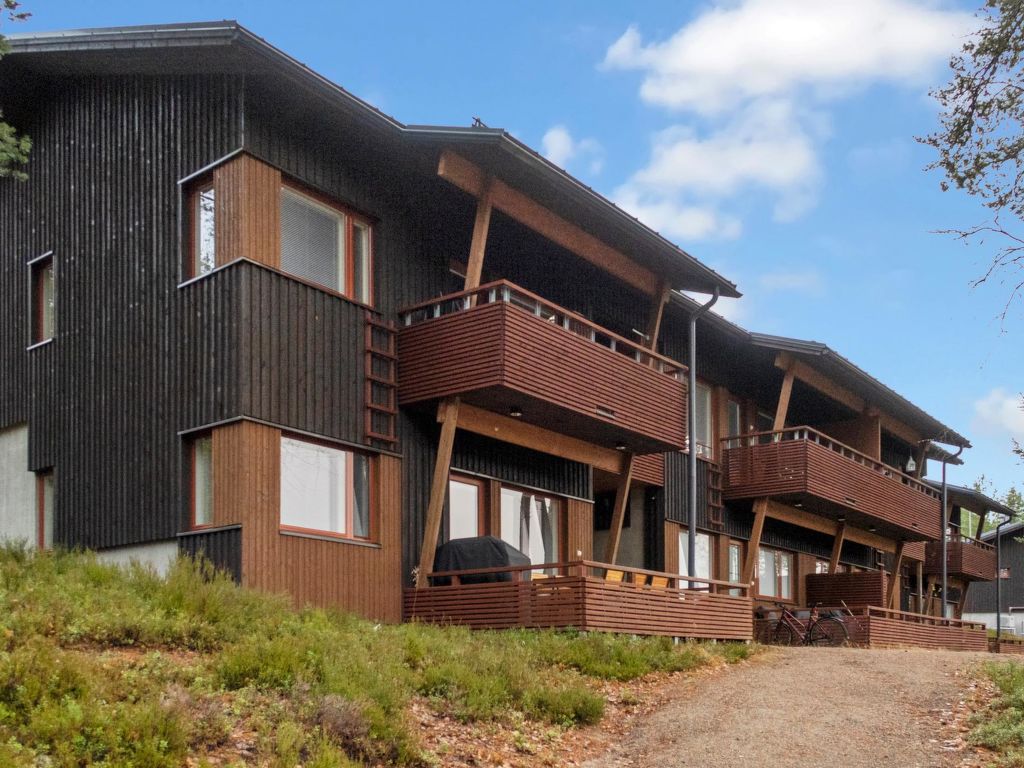 Vakantiehuis Vuokatti panorama in Finland
