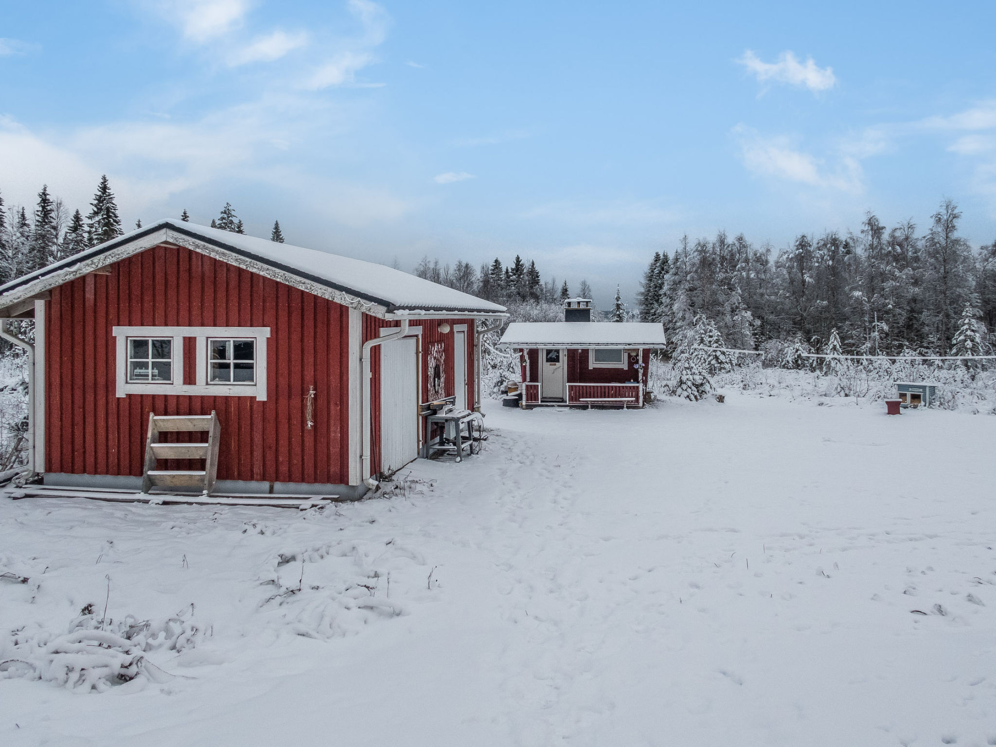 Kivilahti vuokatti - Binnen