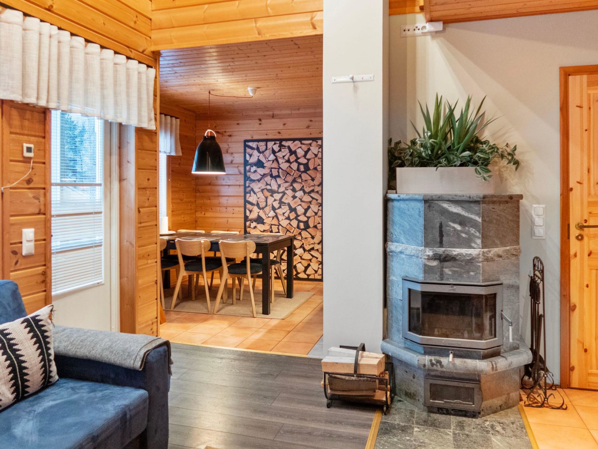 Vuokatti villas ahma-Binnen