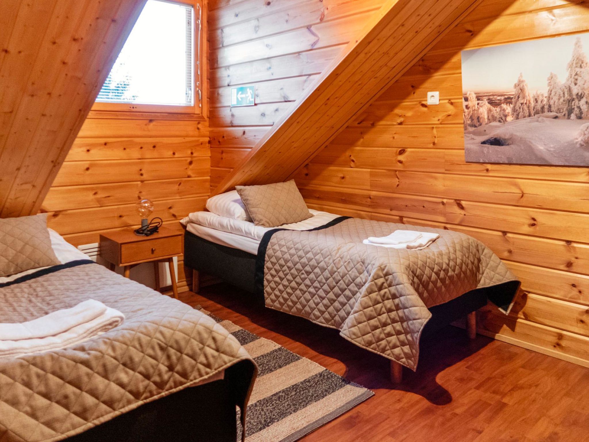 Vuokatti villas ahma-Binnen