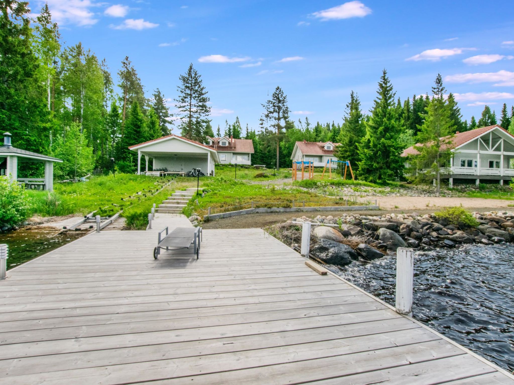 Vuokatti villas ahma-Binnen